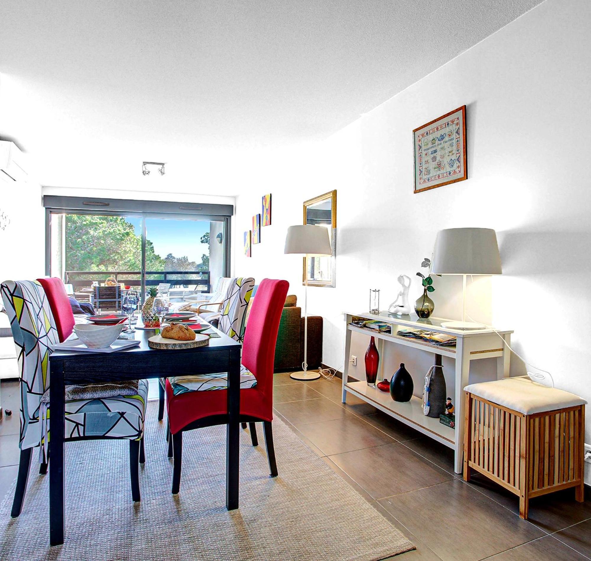 Vert Paradis - Vue Apaisante Sur Golf, Pins Parasols, 2E Etage - 80 M2 Dont Terrasse Avec Pergola, 2 Chambres, 3Et Iles, 3 Clim, Wifi - Piscine, Parking Et Park A Velos, Ascenseur - En Option Linge, Menage - Pistes Cyclables, Mer A Proximite Saint-Cyprien  Exteriör bild