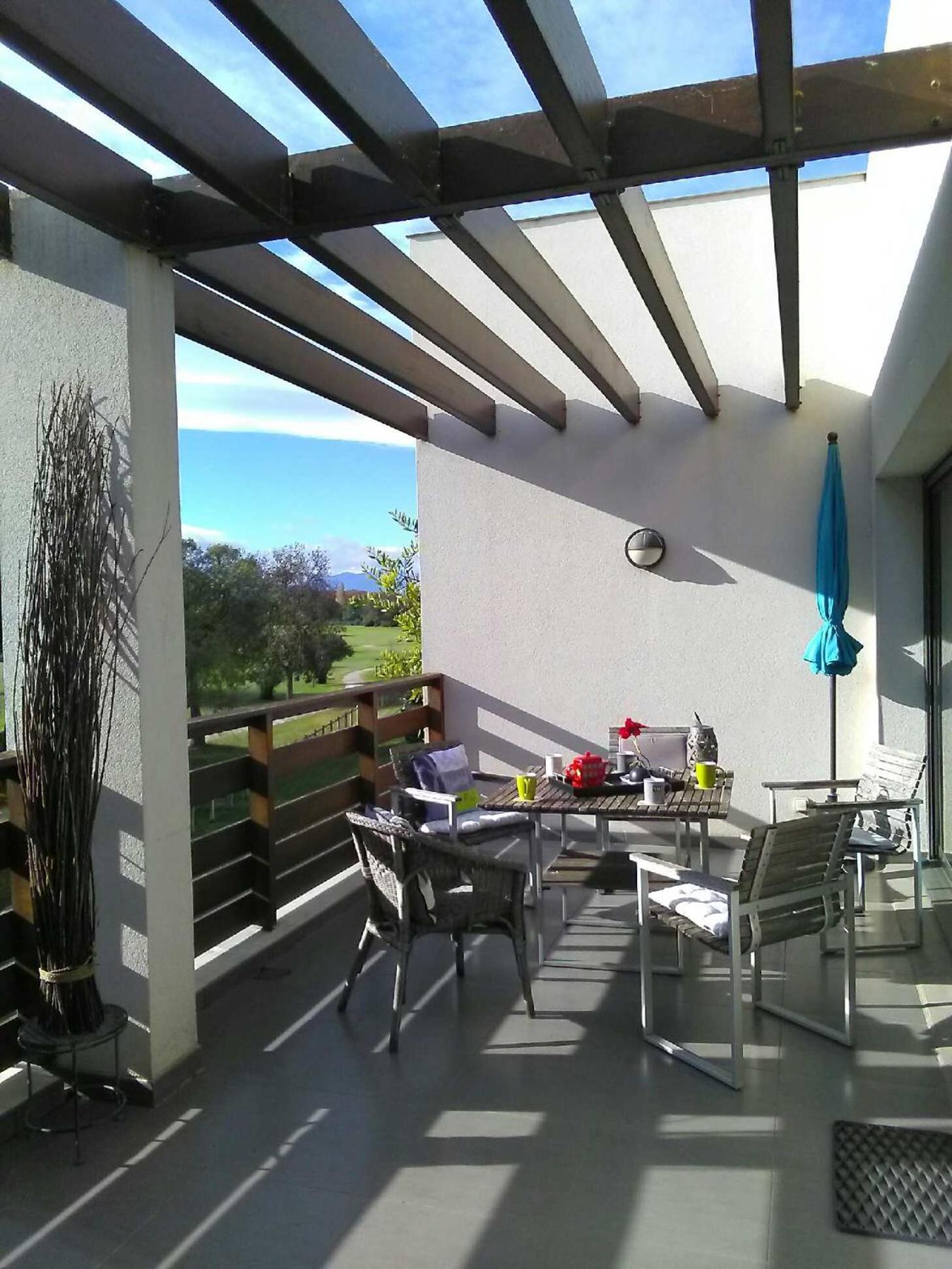 Vert Paradis - Vue Apaisante Sur Golf, Pins Parasols, 2E Etage - 80 M2 Dont Terrasse Avec Pergola, 2 Chambres, 3Et Iles, 3 Clim, Wifi - Piscine, Parking Et Park A Velos, Ascenseur - En Option Linge, Menage - Pistes Cyclables, Mer A Proximite Saint-Cyprien  Exteriör bild